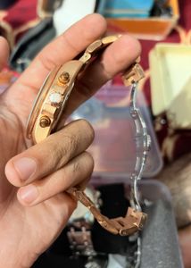 TAG HEUER  Rose Gold Chronograph Watch