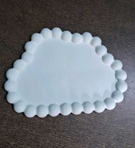 White Cloud Shaped Decorative Tray