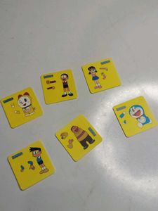 Doraemon set of 6 (kellogs 3d buildups)