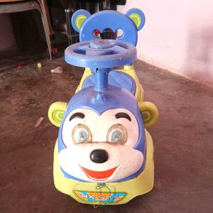 1to 5 Yrs Car Cycle Blue And Light Green