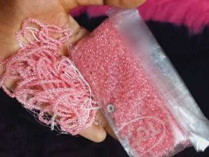 Pink Beaded Jewellery Making Supplies