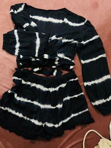 Jet Black Co-ord Set For Women In SALE🖤