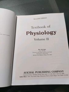 Textbook of Physiology Vol. II - Dr. A.K. Jain