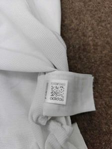 Adidas White Polo T-Shirt