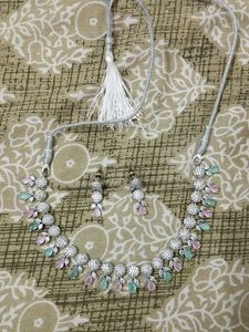 Sparkling ✨ ✨ Pastel Gemstone Necklace Set