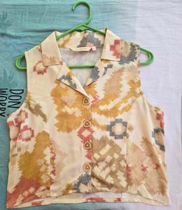Cute Retro Printed Vest Top