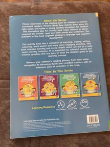 Phonics &amp; Math Activity Books Set 3
