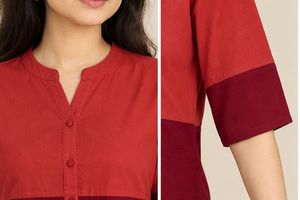 Stylish Color Block Kurta