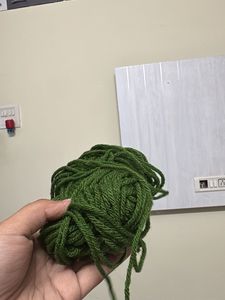 Green Yarn Skeins
