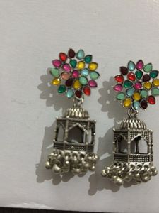 Multicolor Jhumka