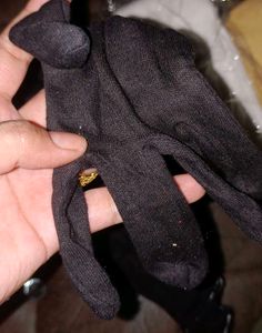 Elegant Black Long Gloves
