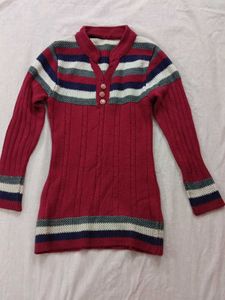 Striped Knit  ( warm Top)