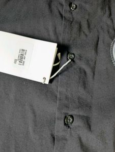 Balmain Men's Black Button-Up Shirt