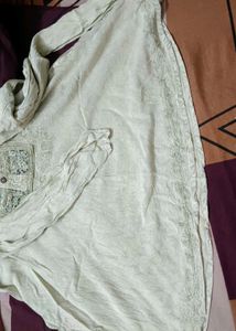 1 Green Kurta Top +2 items