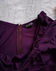 Sale!!Women A-line Purple Dress||