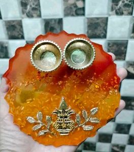 NEW - Resin Pooja Thali (4 Designs)