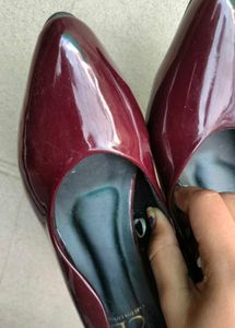 CHERRY RED MARYJANE FLAT HEEL