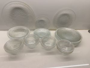 Elegant Glass Dinnerware Plates