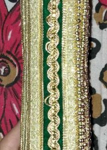 Elegant Embellished Saree Border