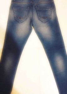Men's Slim Fit Blue Jeans
