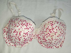 Floral Print Padded Bra
