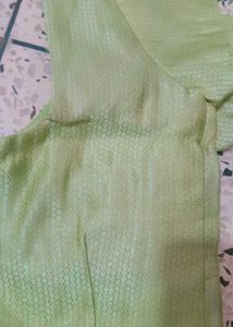 Designer Light Green Blouse
