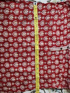 Beautiful Red Block Print Kurta