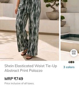 Stylish Printed Wide-Leg Pants