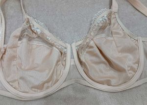 Chantelle Beige Striped Bra