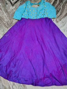 Long Frock Neon Shade