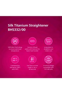 Philips Hair Straightener - Pink