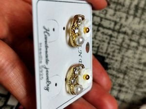 Korean 3D Flower Earring