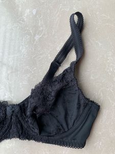Marks &amp; Spencer Black Lace Trim Bra