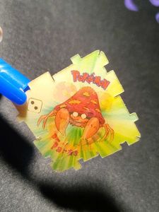 Big babol Pokemon Paras Giga card collectible