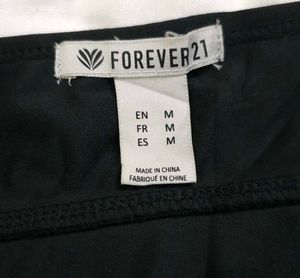 Forever 21 Black Sports Bra, Size M