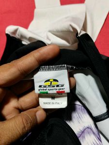 Women's Cycling Bib Shorts | Black/Purple/Pink