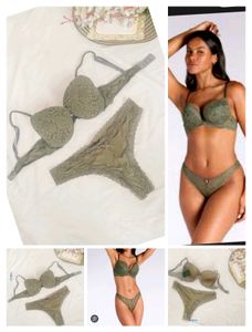 Lace Bra & Thong Set