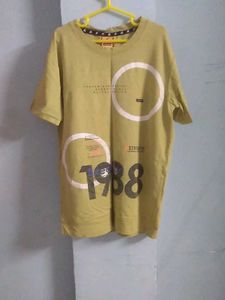 Olive Green Graphic Tee