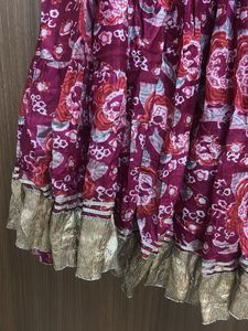 Stunning Red Floral Lehenga Set