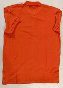 Men's Orange Polo Shirt