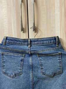Denim Maxi Skirt