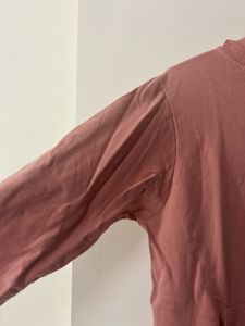 Men peach Hoodie for Everyday Comfort