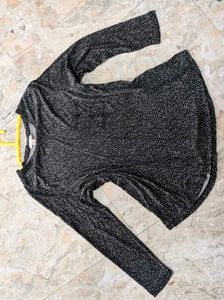Sparkly Long Sleeve Top