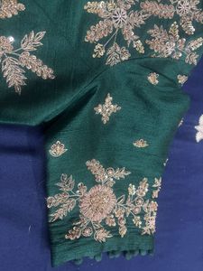 heavy zardosi blouse