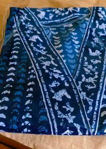 Stylish Blue Printed Kurta