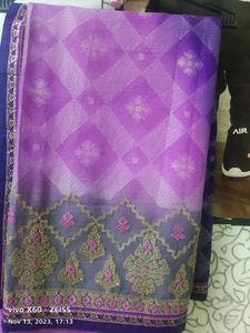 Brand New Saree Wid Blouse Freebie
