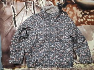 Floral Print Padded Jacket