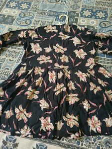 Chic Floral Print Dress