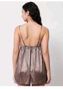 Satin hot Lace Nightie