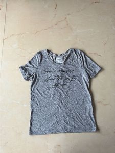 Vero Moda Grey Graphic T-Shirt
